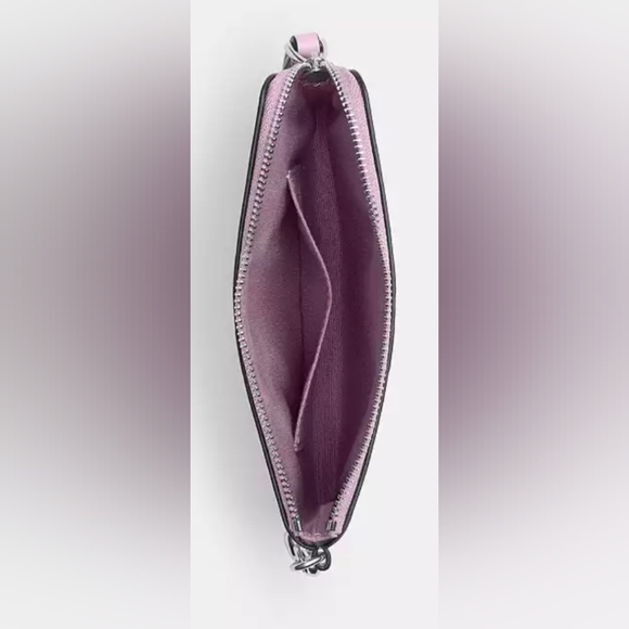 Coach Lavender Embossed Wristlet - Picture 2 of 5